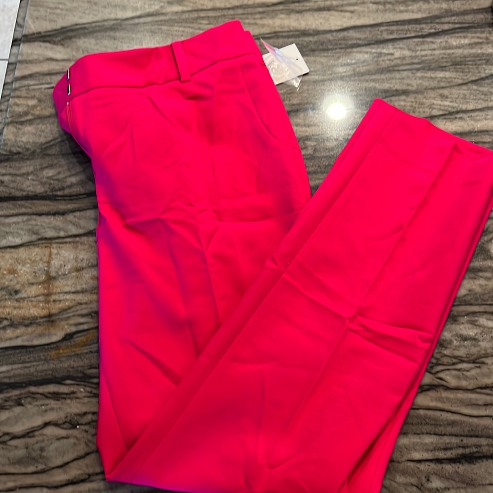 Womens brand new hot pink dress pant